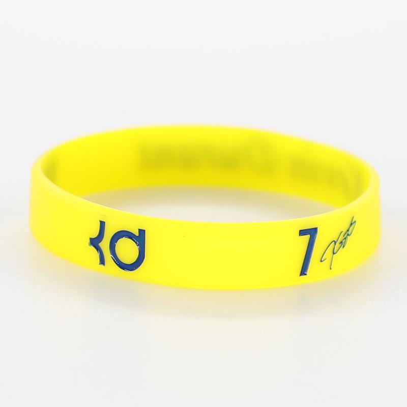 Thickened Luminous NBA Basketball Silicone Wristband: Harden, LeBron, Curry, Irving Edition