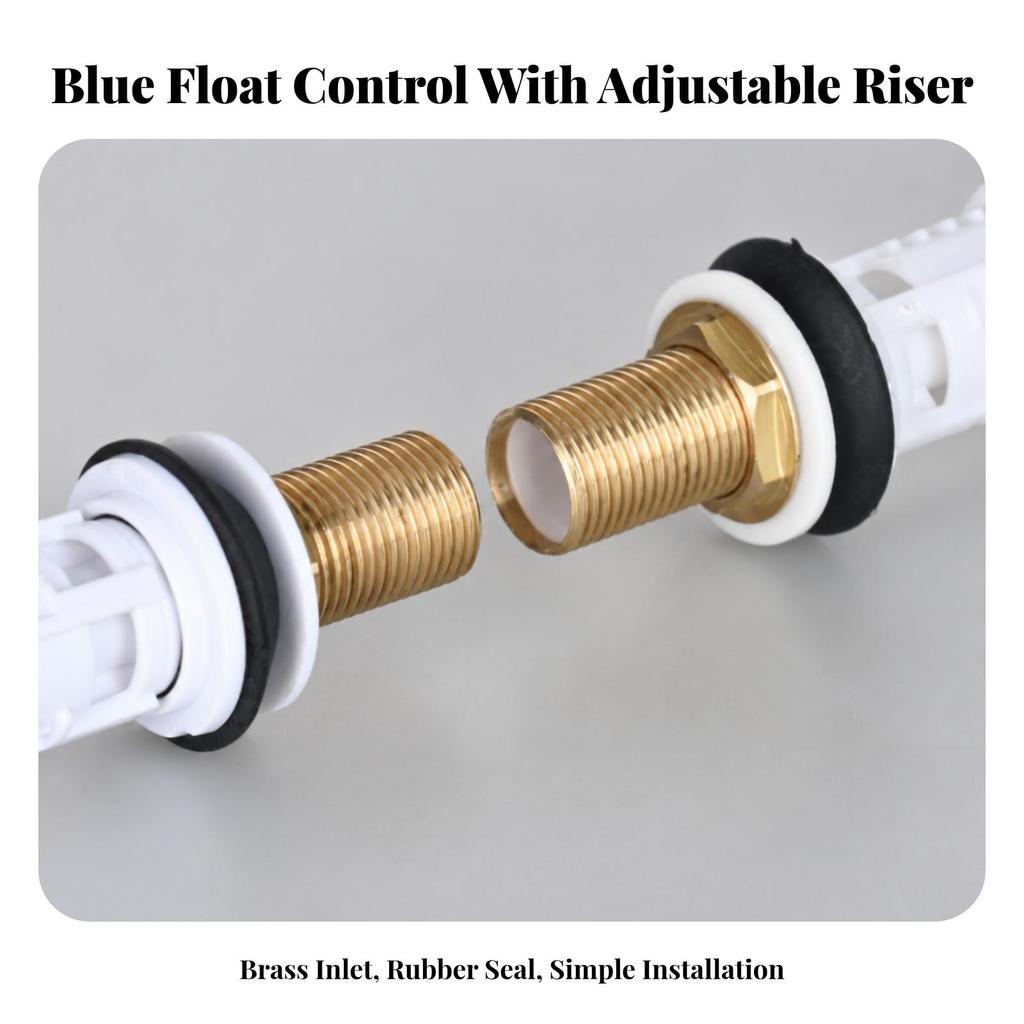 Toilet Cistern Inlet Valve Adjustable for Bathroom Maintenance