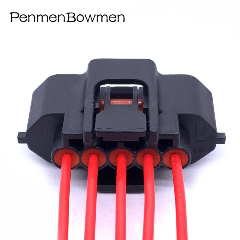 1 Set 5 Pin Engine Ignition Air Flow Meter Socket Waterproof Connector Plug Wire Harness for Toyota MG640945-5 7283-7050-30