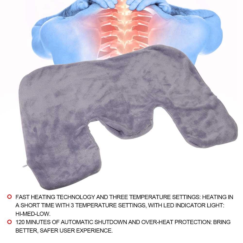 Electric Heating Massage Shawl Hot Compress Pad for Shoulder Neck Waist Legs
