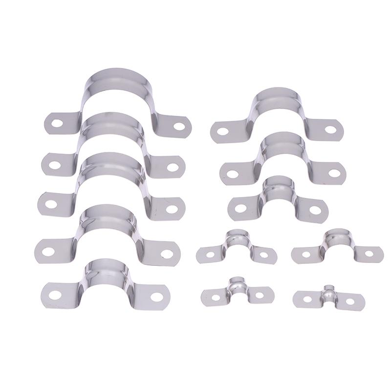 Morsetto a U in Acciaio Inossidabile con Sella Metallica Morsetto per Tubo Tubo Morsetto a U per Conduit Applicazioni Heavy Duty