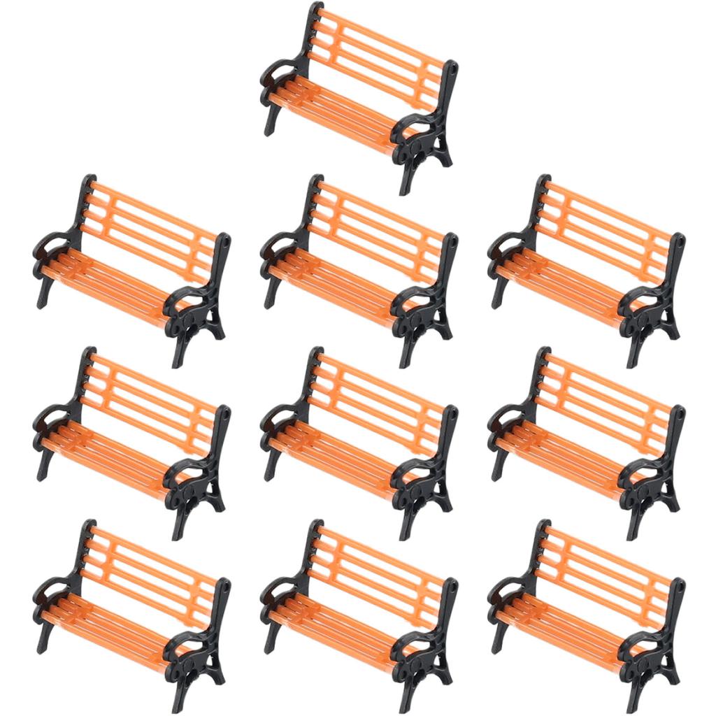 0.79*0.55*0.35inch/2*1.4*0.9cm Model Park Bench 1:87 Brand New