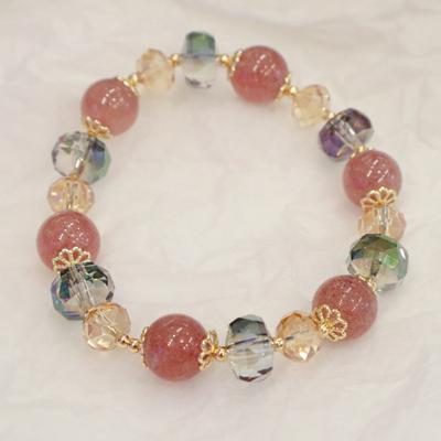Women's Crystal Bracelet, Exquisite Bohemian Beaded Jewelry Gift