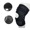 1pc Knee Brace Hinged Compression Sleeve Joint Support Open Patella Stabilizer L