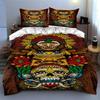 Animal Face Tribal Headdresses. Bedding Sets Duvet Cover Sets Duvet Covers Pillowcases(1 * Duvet Cover 2 * Pillowcases, Without Duvet Insert)