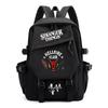 Mochila Estampada Stranger Things para Adolescentes Bolso Escolar Moda Gran Capacidad Ligera Duradera