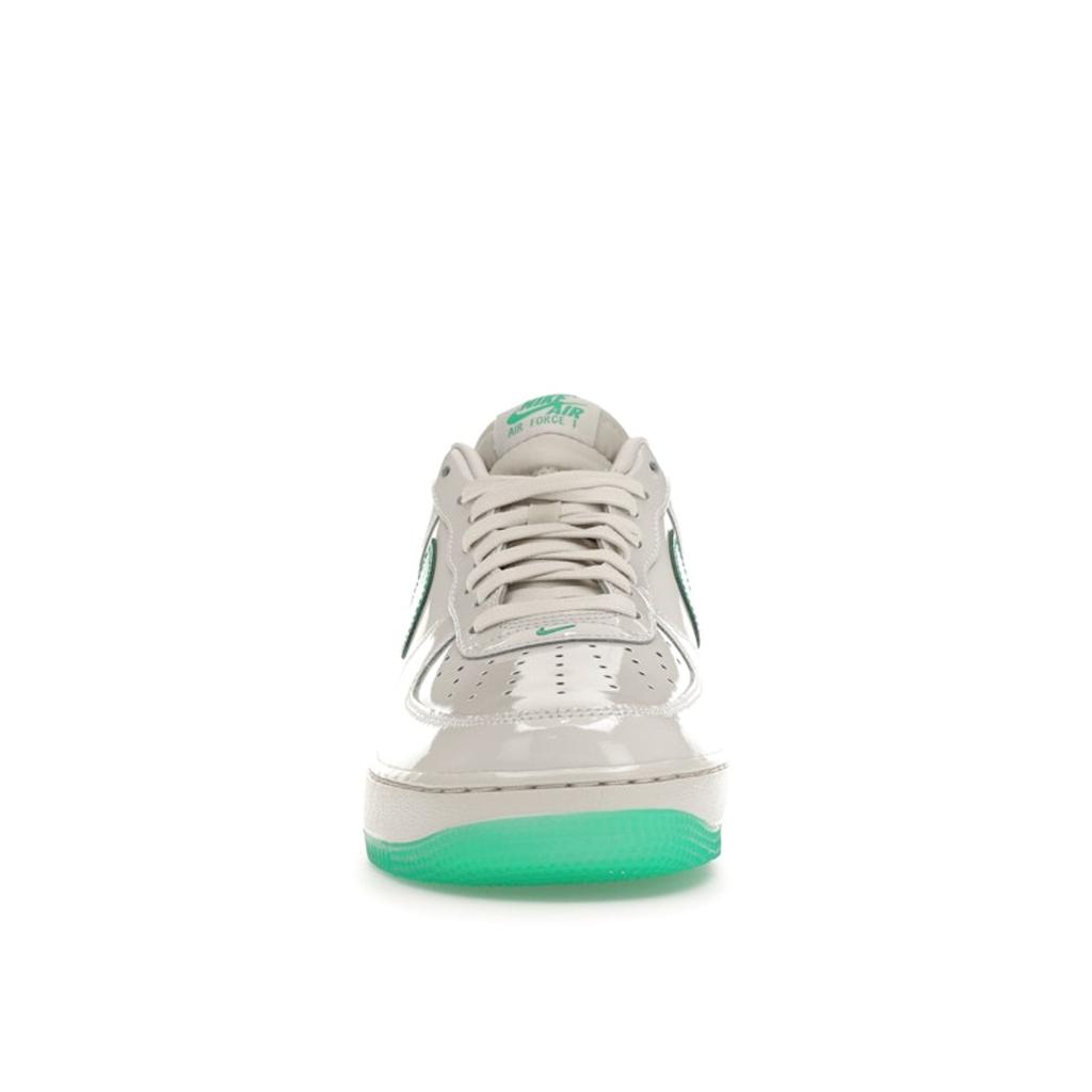 Nike Air Force 1 07 Premium Platinum Tint Stadium Green Men Sneakers White HF4864-094