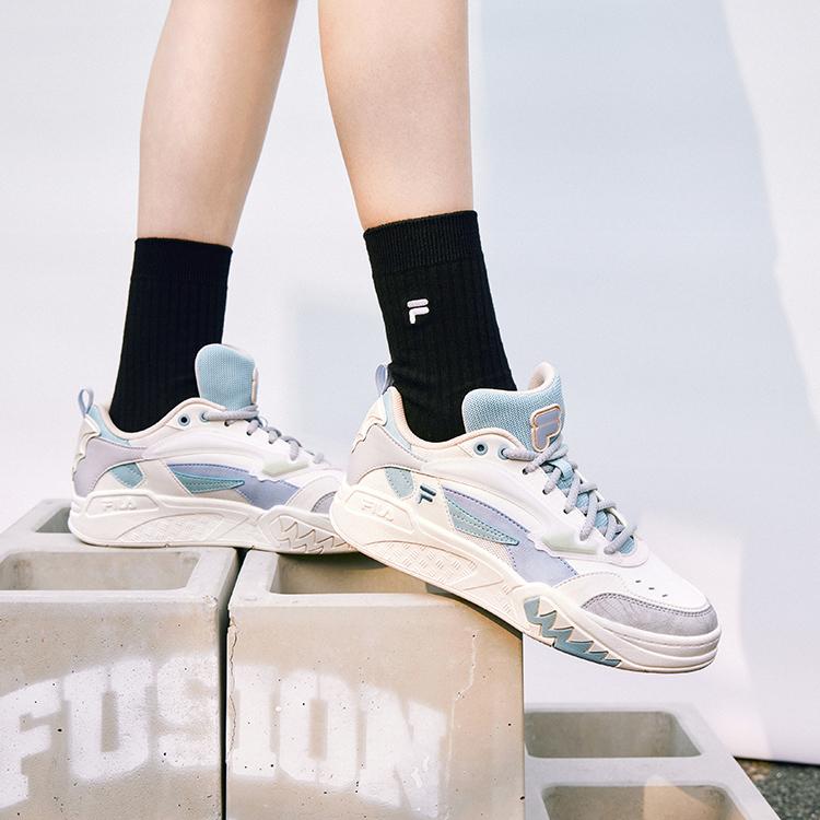 FILA Fusion Desperado Low Basketball Shoes Women sneaker White T12W333203FSC
