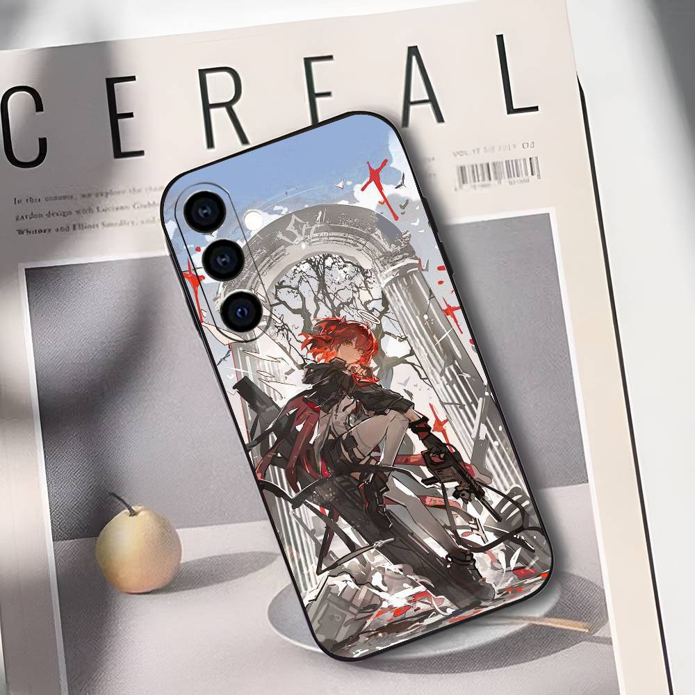 

Silicone Soft A-Arknights Phone Case Compatible with Samsung Galaxy A73 A72 A71 A70 A53 A52 A51 - Protective Cover Samsung a71 4g
