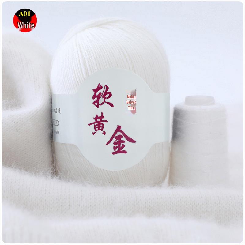 Buy One or Two Skeins, Get One or Two Free: Cashmere Hand-knitting Yarn, Three-ply Medium-thick Wool Yarn for Scarves.