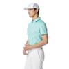 TaylorMade T-ICE Golf Timistik S/S Polo, Turquoise, Medium, Men's, 2025SS UN645