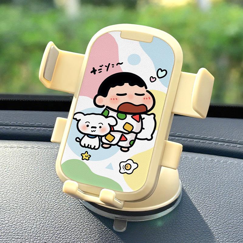 Cartoon Car Dashboard & Console Suction Cup Phone Holder for Electric Vehicles 2026
