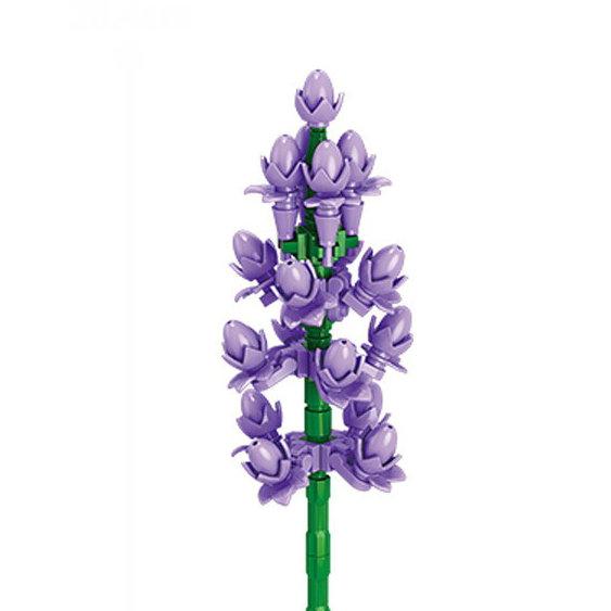 Modello Fiore Bouquet Eterno Blocchi da Costruzione Pianta Decorativa Creativa per Scrivania Casa Assemblare Mattoncini Giocattolo Educativo Regali per Bambine Bambini