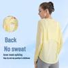 PLUS Women's Lightweight Cool Yoga Cover-Up Top - Mesh, Short or Long Sleeve Options