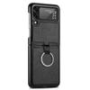 Hot-selling in Japan and South Korea, applicable to Samsung z flip 1/1 ring mobile phone case flip1 folding screen protective case