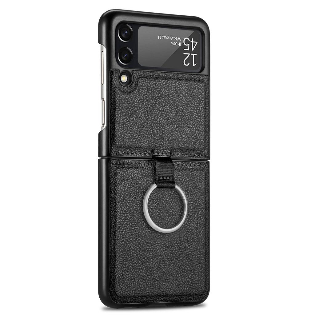 Hot-selling in Japan and South Korea, applicable to Samsung z flip 1/1 ring mobile phone case flip1 folding screen protective case