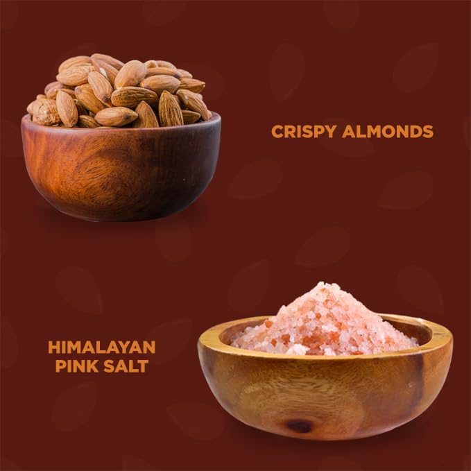 Open Secret Roasted & Salted Almonds | 200g | Dry Fruits, Badam, Premium High Protein Snack & Super Snack, 100% Natural (Pack of 1)