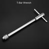 Adjustable T Bar Handle Ratchet Tap Wrench M3 M8 & M5 M12 For Tap & Die Set
