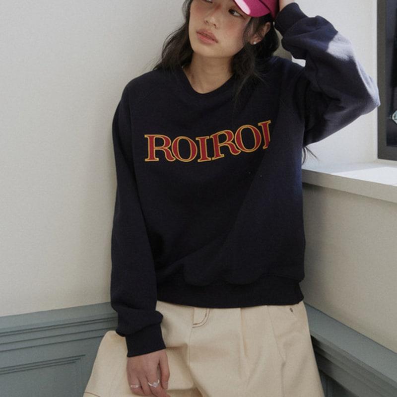ROIROI Script Embroidered Ball Cap - Burgundy