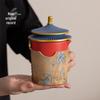 Xiyuanji Palace Rivers and Mountains 7-piece Kung Fu Tea Set