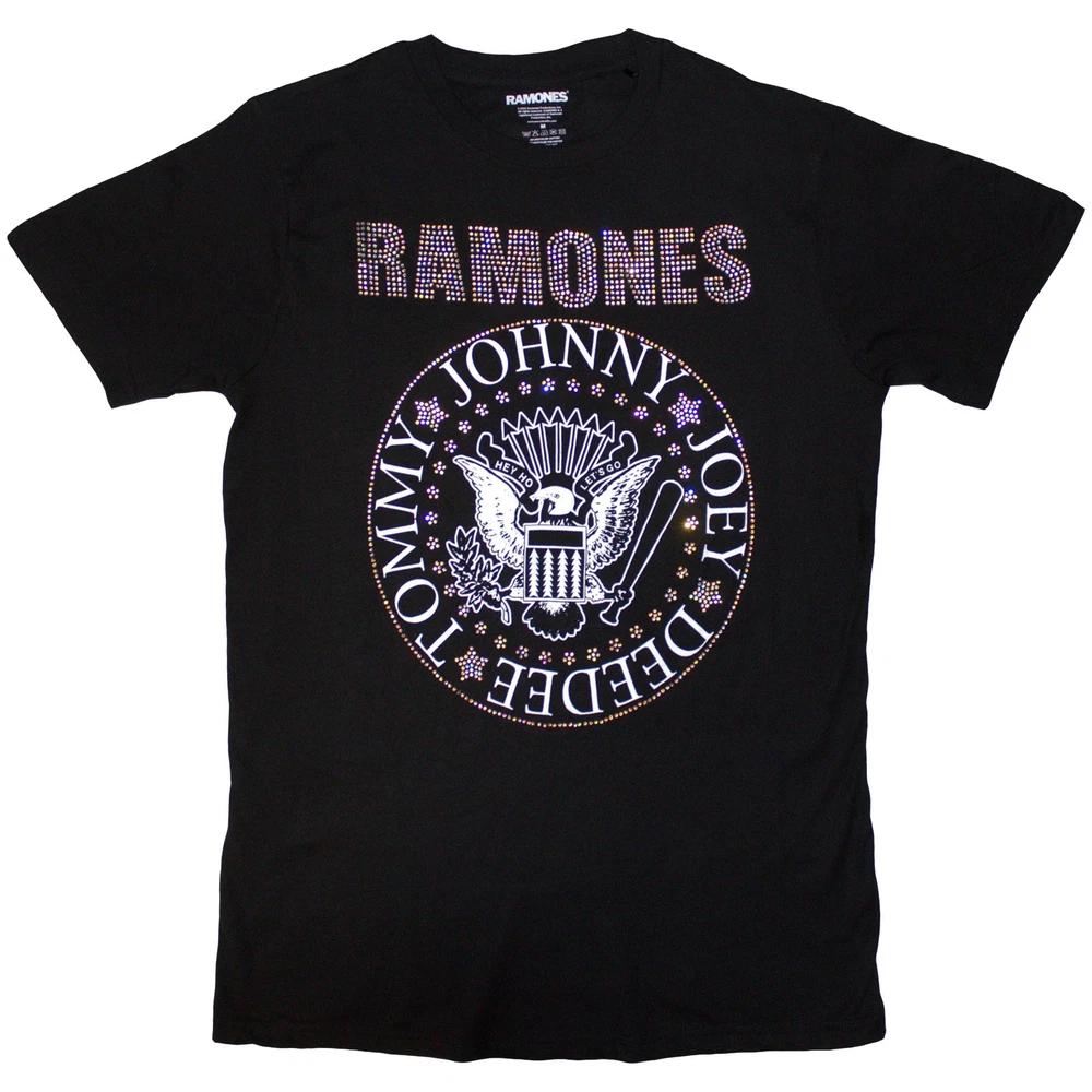 Ramones Diamante Presidential Seal T Shirt M