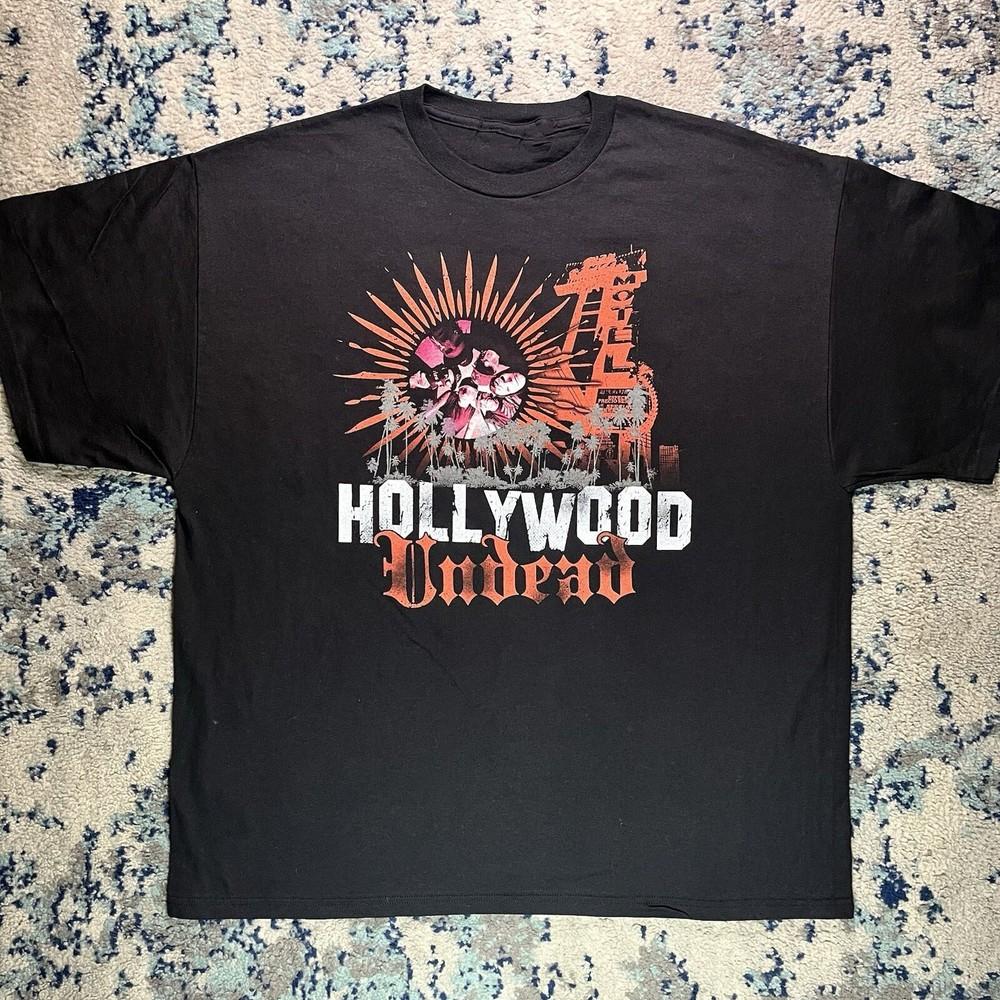 

Новый Популярный Подарок для Фанатов Группы Hollywood Undead Унисекс Все Размеры Футболка LW305 Унисекс Футболка XL