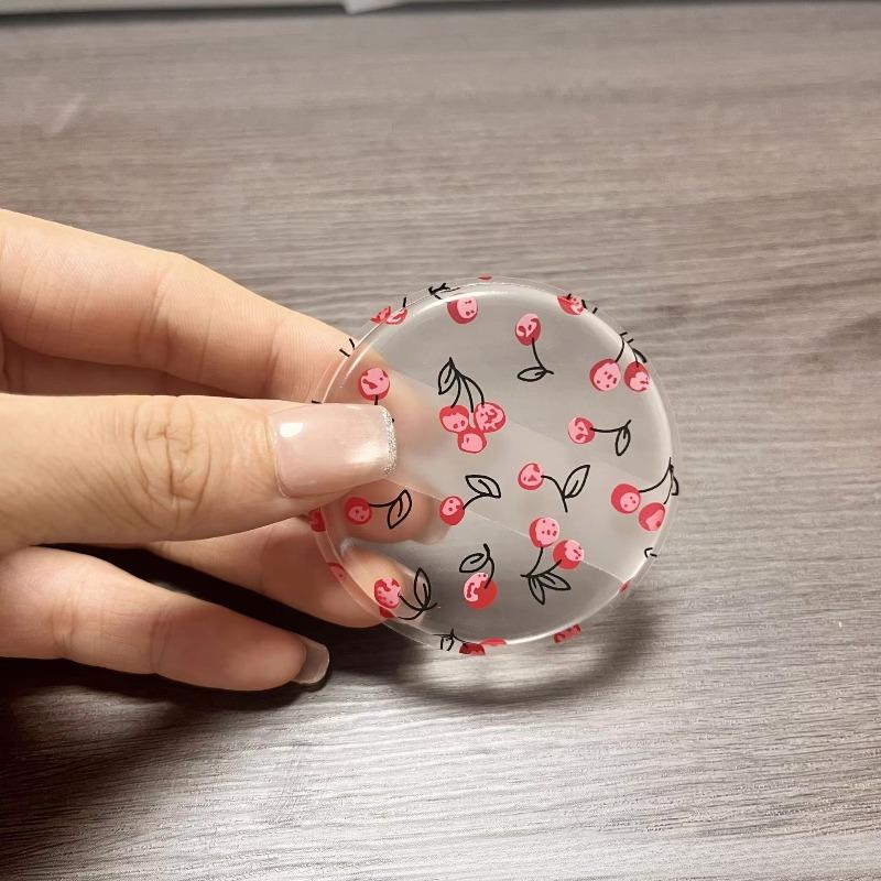 Transparent Soft Silicone Puff Sponge for Cosmetic Face Foundation Easy Clean Avoid Waste Air Cushion Powder Puffs Make Up Tools