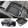 Center Console Organizer Tray Compatible With 2024 2025 Ford Ranger Raptor Lariat XL XLT Armrest Storage Box Ert Interior Accessories-ONLY FIT