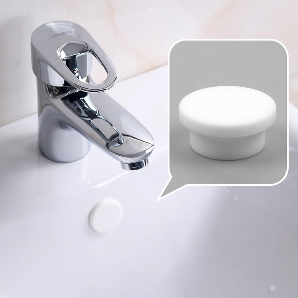 10Pcs Rubber Sink Overflow Rings Cover Kitchen Sink Washbasin Drain Seal Stopper Bathtub Drain Cap Bathroom Accessories