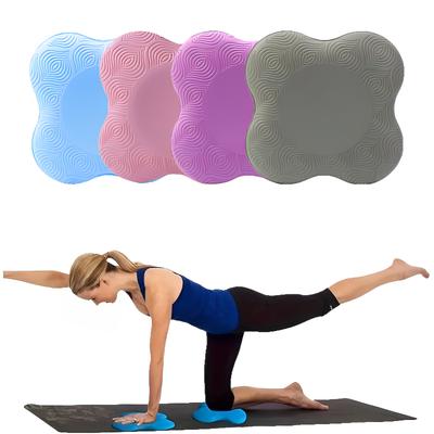 Tpe Espesado Antideslizante Yoga Rodillas Protector Almohadilla Rodilla Suave Soporte Plano Rebote Lento Antideslizante Deporte Fitness Esterilla Sólido Codo
