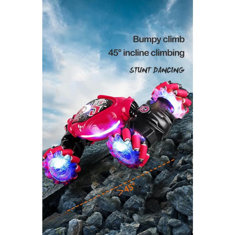 2.4G Stunt Twist Change Car Gesture-sensitive Deformation Rc Stunt Cart With Sensor Gesture Remote Control