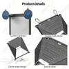 Starlink Mini Case Cover Silicone Protective Case for Mini Starlink Dish Antenna Protector Black with Anti-reflection