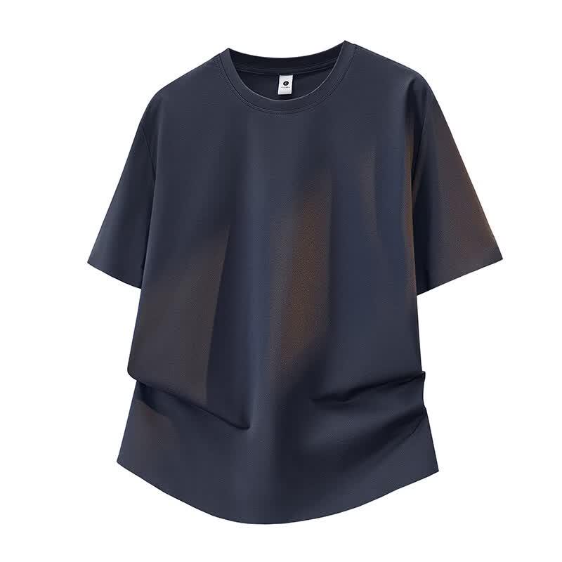 Wassup Sohot Men's Quick-Dry Ice Silk Cooling T-Shirt