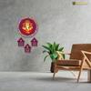 Artvibes Lord Ganesha Wooden Wall Hanging Decorative Items for Home | Gifts | Religious Wood Wall Hanger