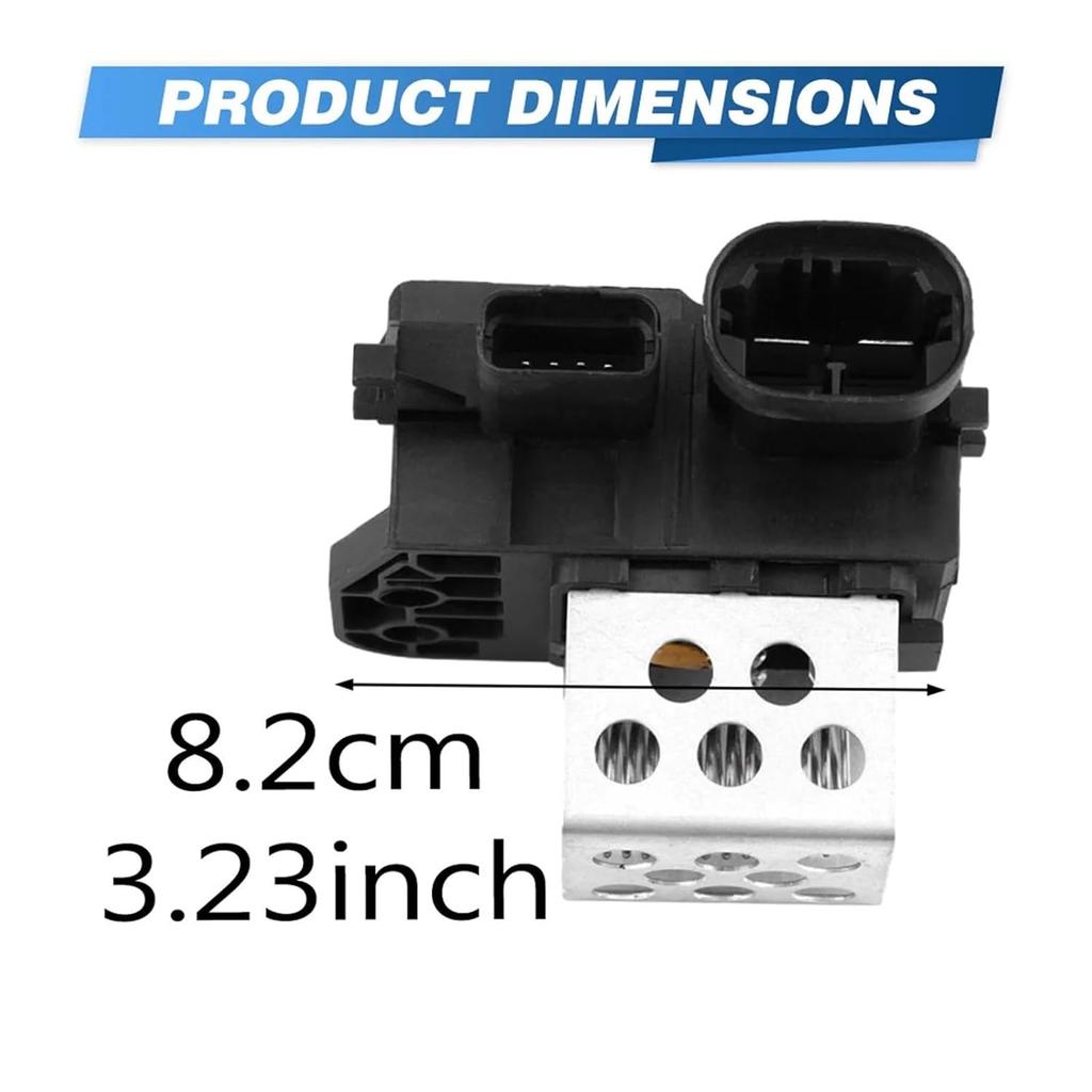 9673999980 Radiator Fan Controller Resistor Fit for Peugeot 301 3008 307 308 408 5008 Fit for Citroen C4 DS5 DS4 4+2 Pins