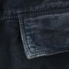 Gucci Made In Italy Corduroy Cargo Pants 44 Navy System Button Fly Men's Used