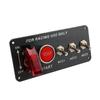Toggle Switch Ignition 5 In 1 12V 40A Carbon Fibre Panel Start Ignition Kit for Car Truck