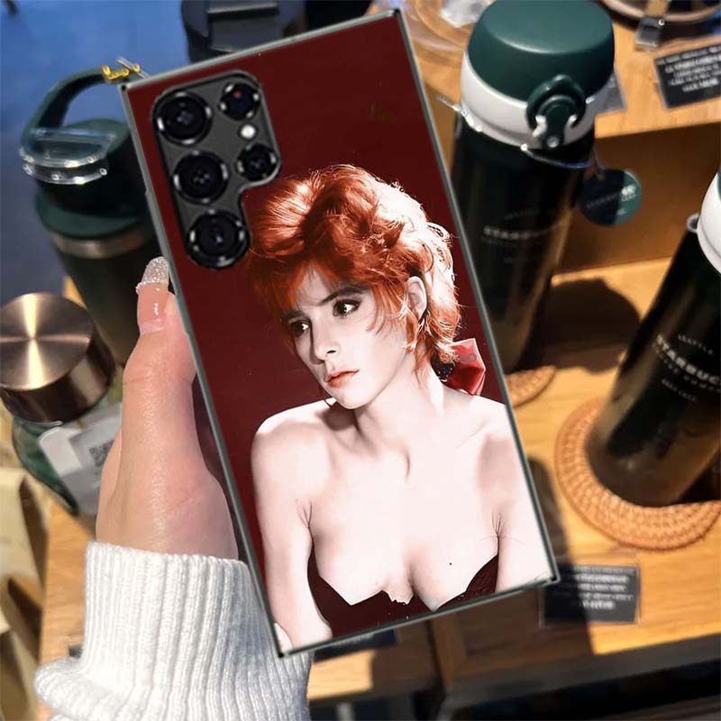 Mylene Farmer Cases Phone Case for Samsung Galaxy S26 Ultra S25 Edge S24 S23 FE S21 Plus S20 S22 S10 Cover TPU Capa Shell Shockp