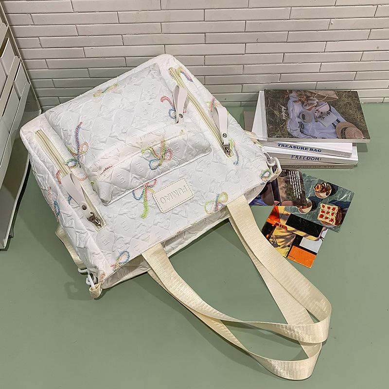 Schoolbag Schoolbag Female Newborn High Value Cute Bow Backpack Large Capacity Three To Six