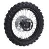 Dirt Bike Rear Wheel Tire 16 Inch 90 100 16 15mm Axle 420 41T Sprocket Rear Wheel Rim Tire Assembly Replacement for