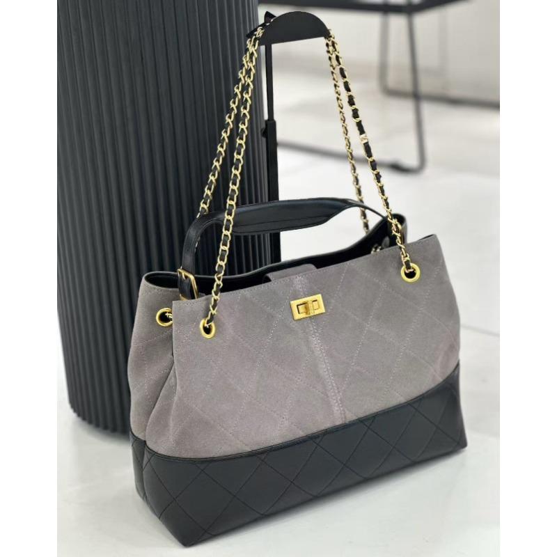 Genuine Leather Women's Bag Diamond-shaped Chain Shoulder Bag Crossbody Bag Underarm Bag