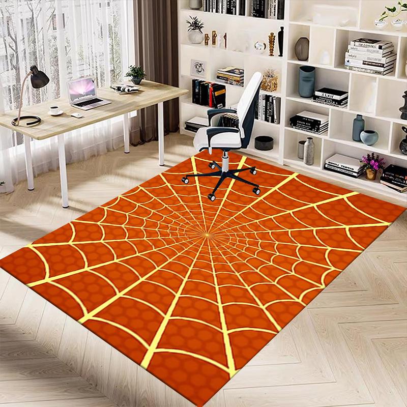 1PC spiderweb Extra Large Non Slip Floor carpet, Office, family, bedroom, Studio   Large Area Rug Indoor Rugs, , Vibrant Colors