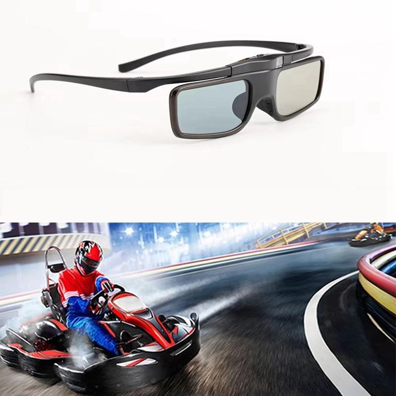 3D Glasses For Epson TW5700 Active Shutter 3D Glasses For Epson 3D TV Rechargeable Bluetooth RF Projector
