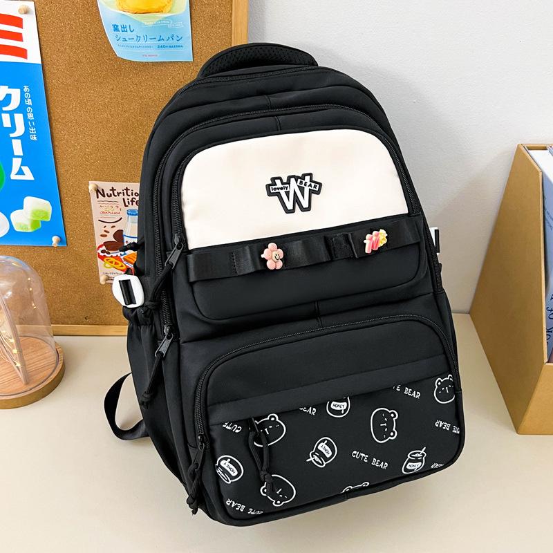 Schoolbag backpack for women's small fresh junior high school primary school students 45th and 6th grade girls backpack New student schoolbag