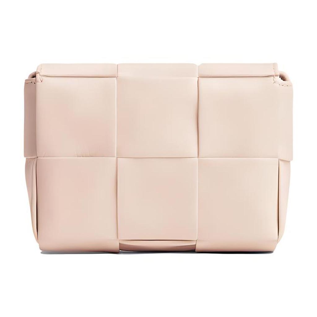 Bottega Veneta Mini Cassette Bag Melon/Washed Silver Women Shoulder_bags Green 667048-VCQ72-6706