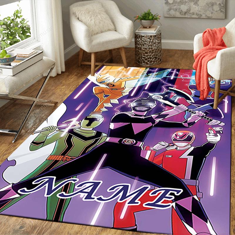 Custom 1Pc Power Rangers Storm Rug Office Carpet Indoor Outdoor Entrance Doormat Nonslip Soft And Comfortable Living Room D2915217