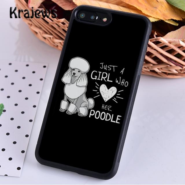 Funny Poodle Design Life Is Better With A Poodle Phone Case Cover For iPhone 17 Air 16 15 14 Plus 12 13 Pro Max