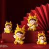 Dragon Mascot Fish Tank Decoration Cute Little Dragon Micro Landscape Desktop Resin Ornaments For New Year Home Decor