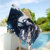 Anime Character Overlord Microfiber Beach Towel Absorbent Quick Dry Soft Yoga Swimming Resort Mountain Climbing Towel