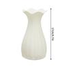Imitation Ceramic Flower Vase Nordic Solid Color Plastic Dried Plants Vase Flower Arrangement Container Home Living Room Decor